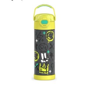 Thermos Funtainer Series Graffiti Boy Water Bottle 16 oz
